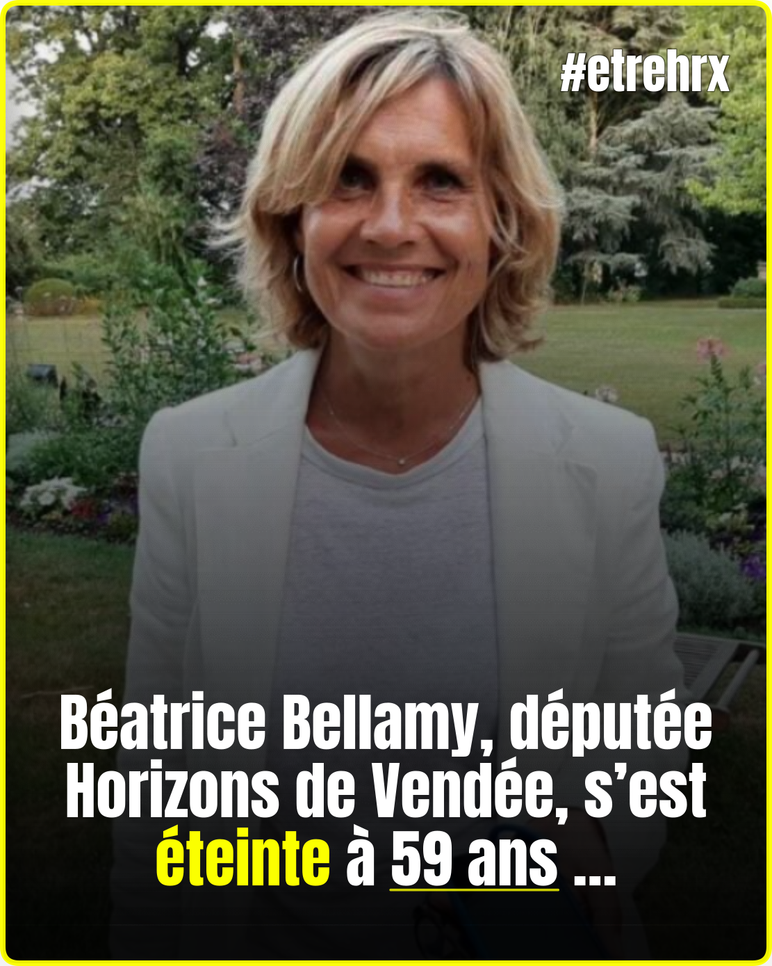 Le monde politique rend hommage à Béatrice Bellamy après son décès…