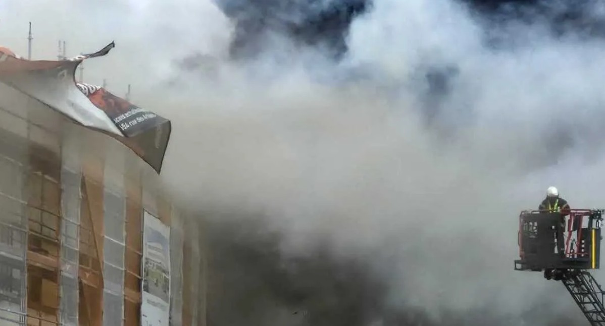 Incendie a lhotel Mercure de Saint Lo 2 Incendie