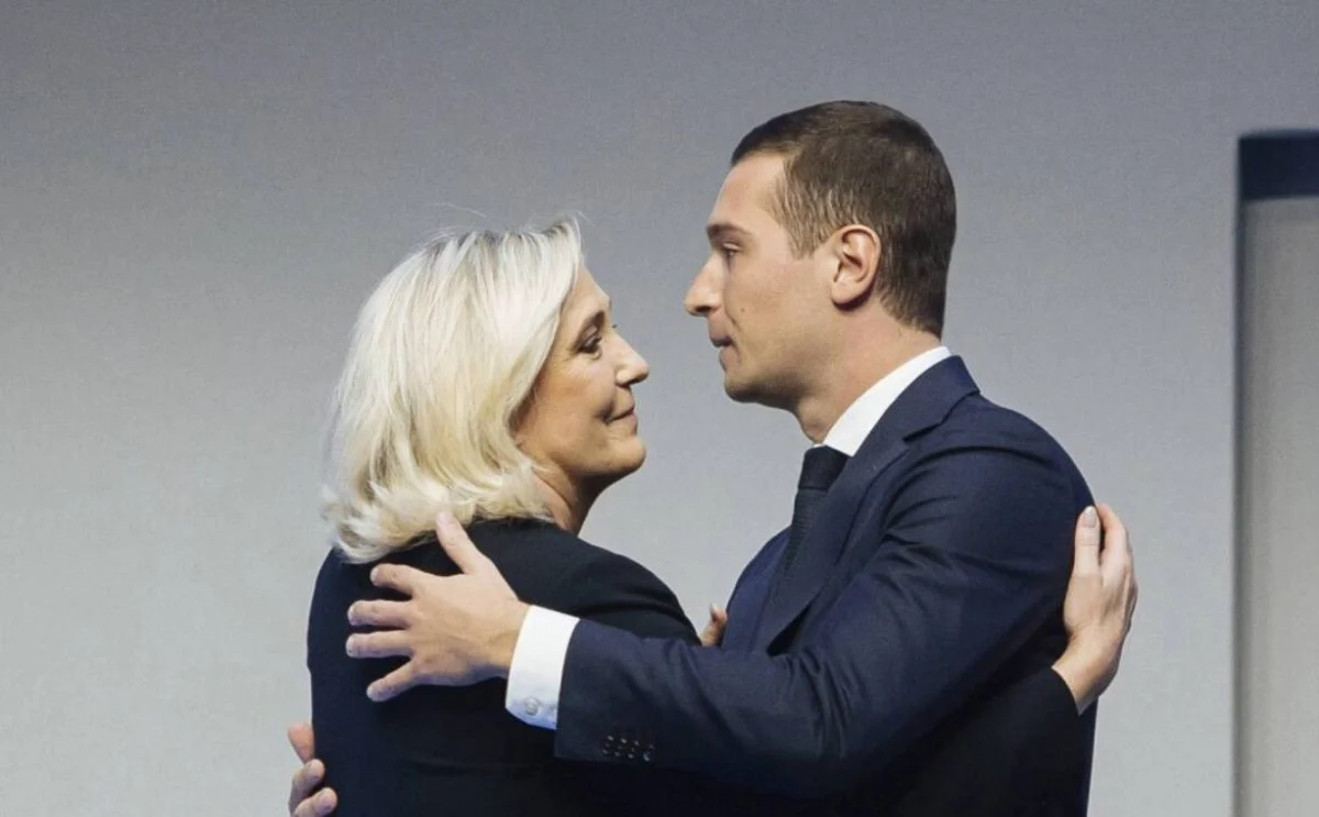 Marine Le Pen et Jordan Bardella (1) Marine Le Pen et Jordan Bardella (1)