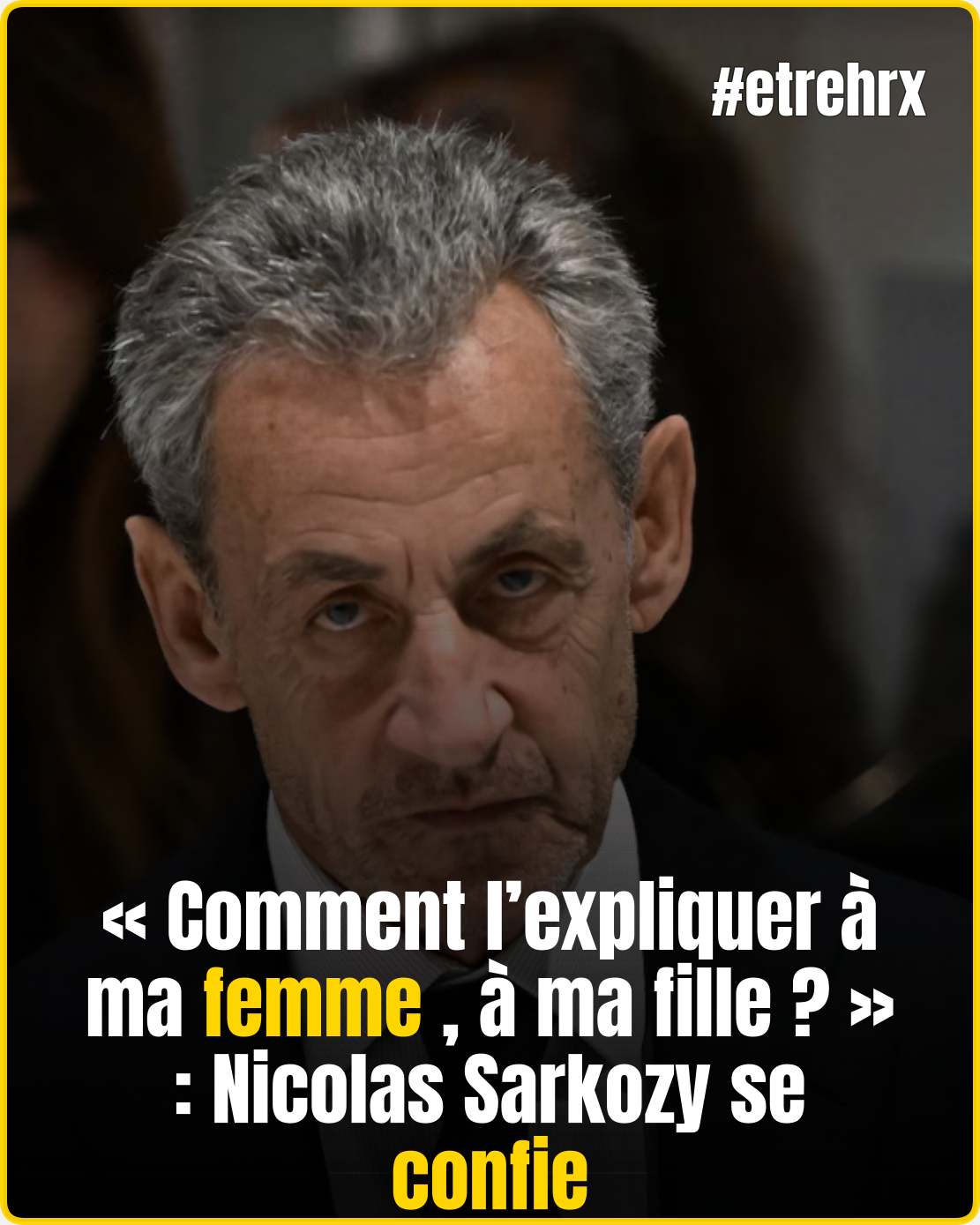Nicolas Sarkozy se confie sur une angoisse qui le hante profondément…