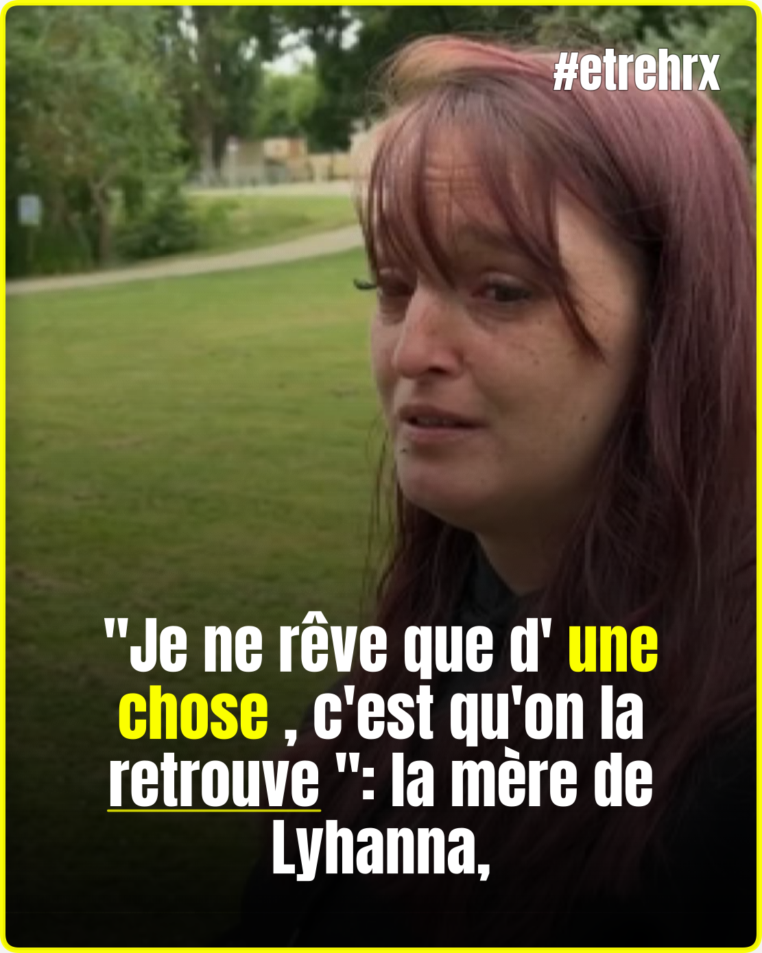 La mère de Lyhanna lance un appel déchirant après sa disparition…