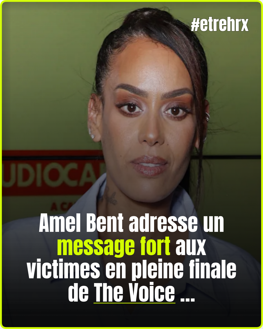 « On les croit ! » : la prise de parole d’Amel Bent marque les esprits…