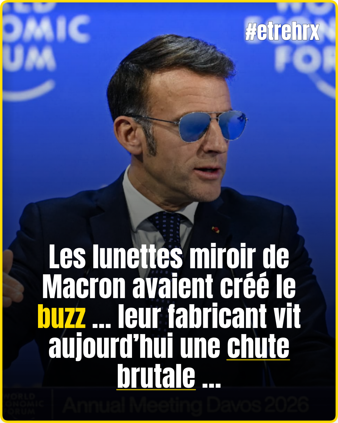 Derrière l’accessoire viral de Macron, une entreprise se retrouve en liquidation…