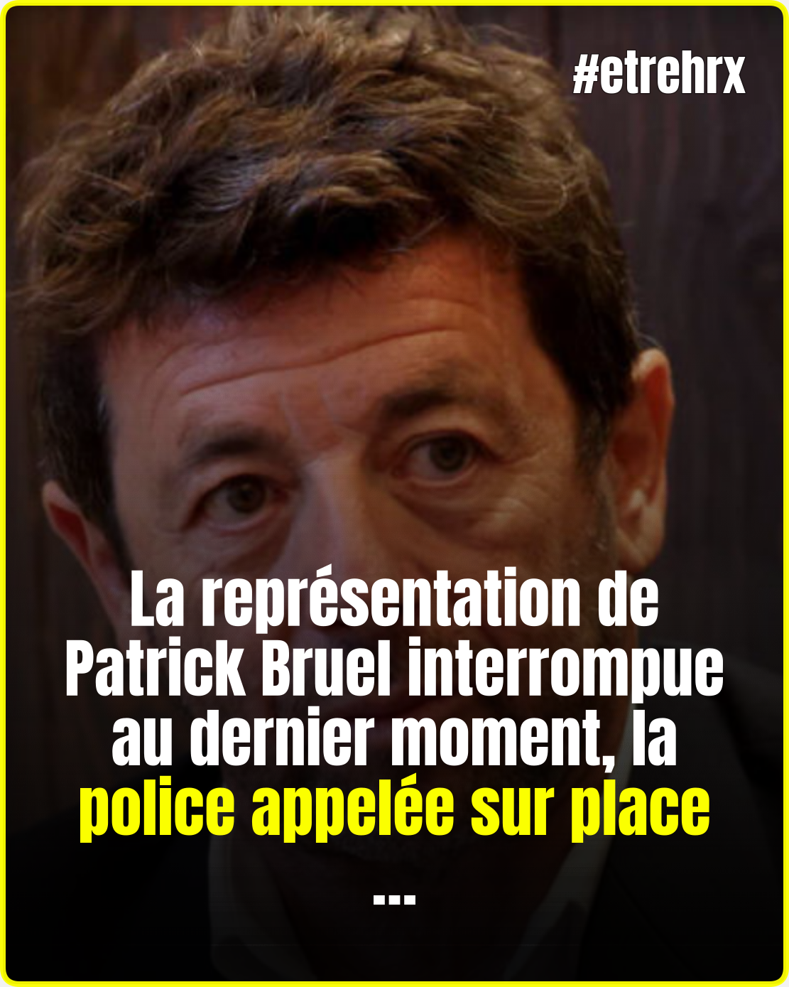 Un nouvel incident perturbe une soirée autour de Patrick Bruel et surprend le public…