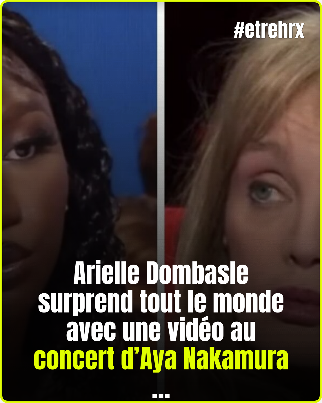« Ahhh l’incroyable concert d’Aya Nakamura » : sa réaction amuse les internautes…