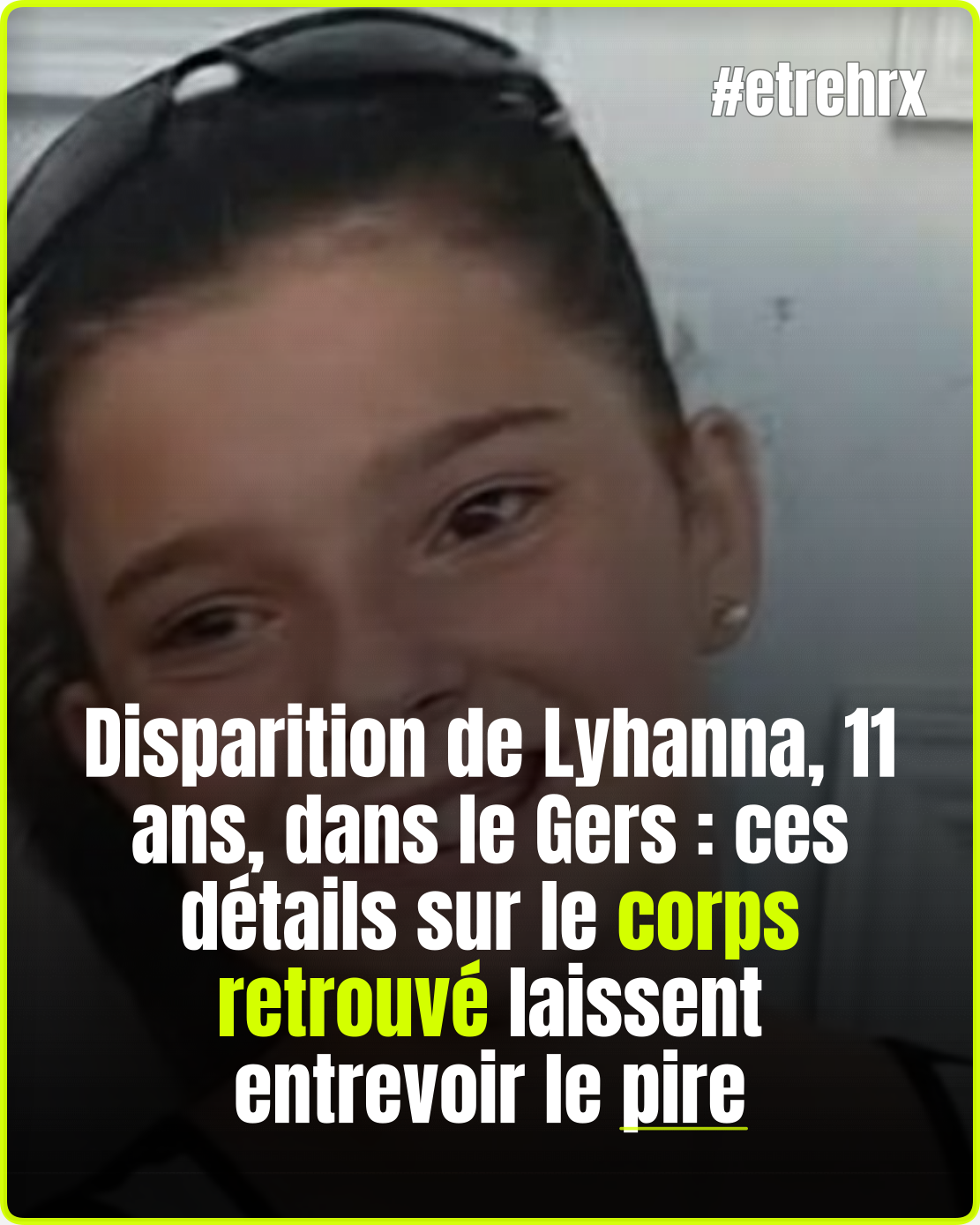 L’affaire Lyhanna connaît un tournant majeur après cette découverte…