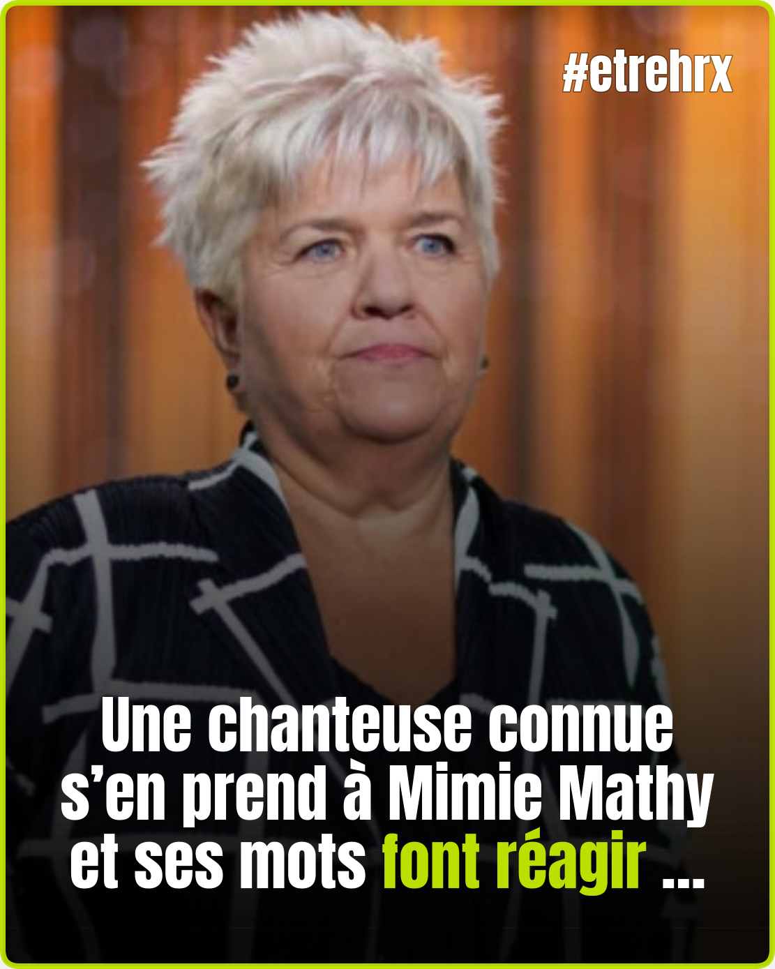 Mimie Mathy visée par une critique inattendue, la polémique enfle…