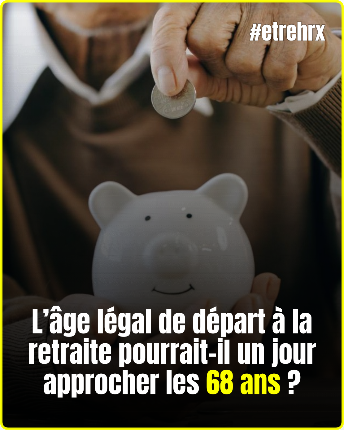 Il faudrait repousser l&rsquo;âge légal de départ à presque… 68 ans