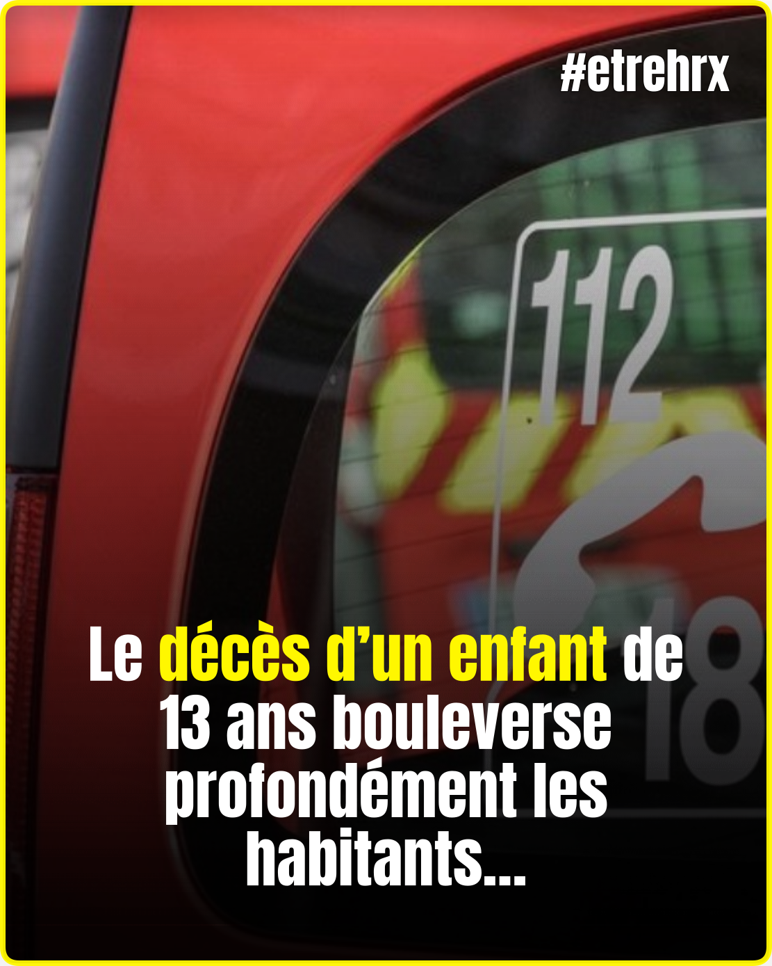 Un terrible incendie dans une barre d’immeuble endeuille tout un quartier…