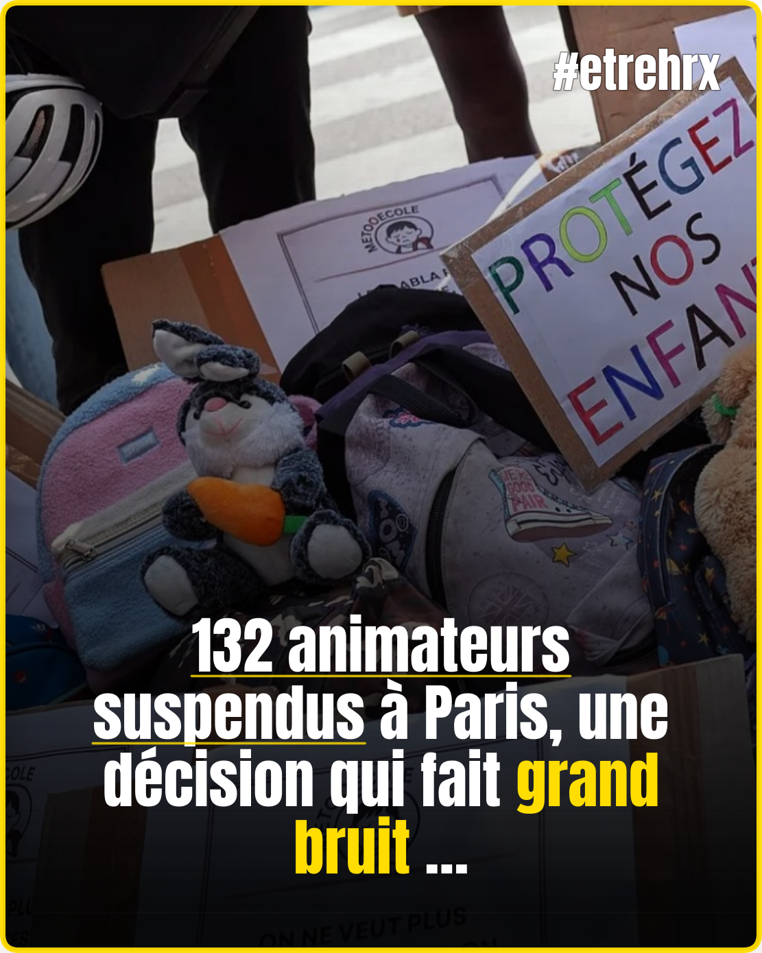 132 animateurs suspendus à París, dont 52 suspectés pour de graves accusations