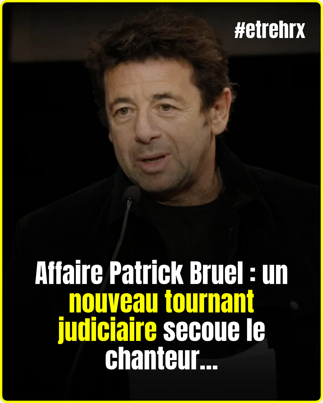 Présenté à des juges, Patrick Bruel fait face à une demande particulièrement lourde…