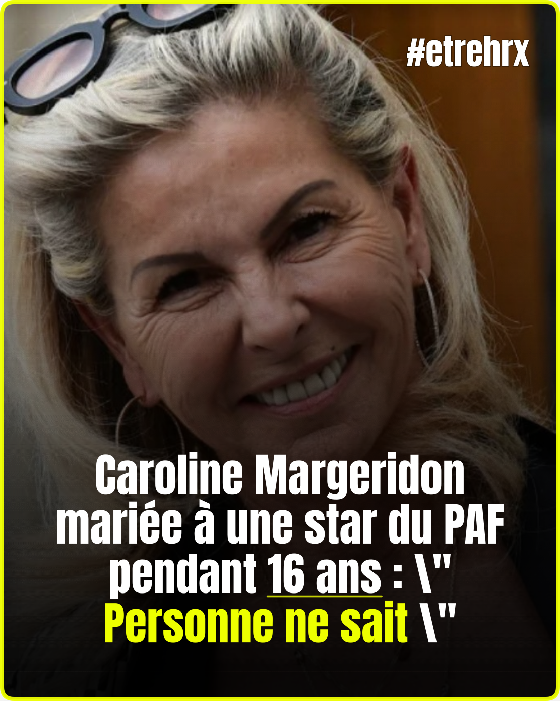 Caroline Margeridon mariée à une star du PAF pendant 16 ans : « Personne ne sait »
