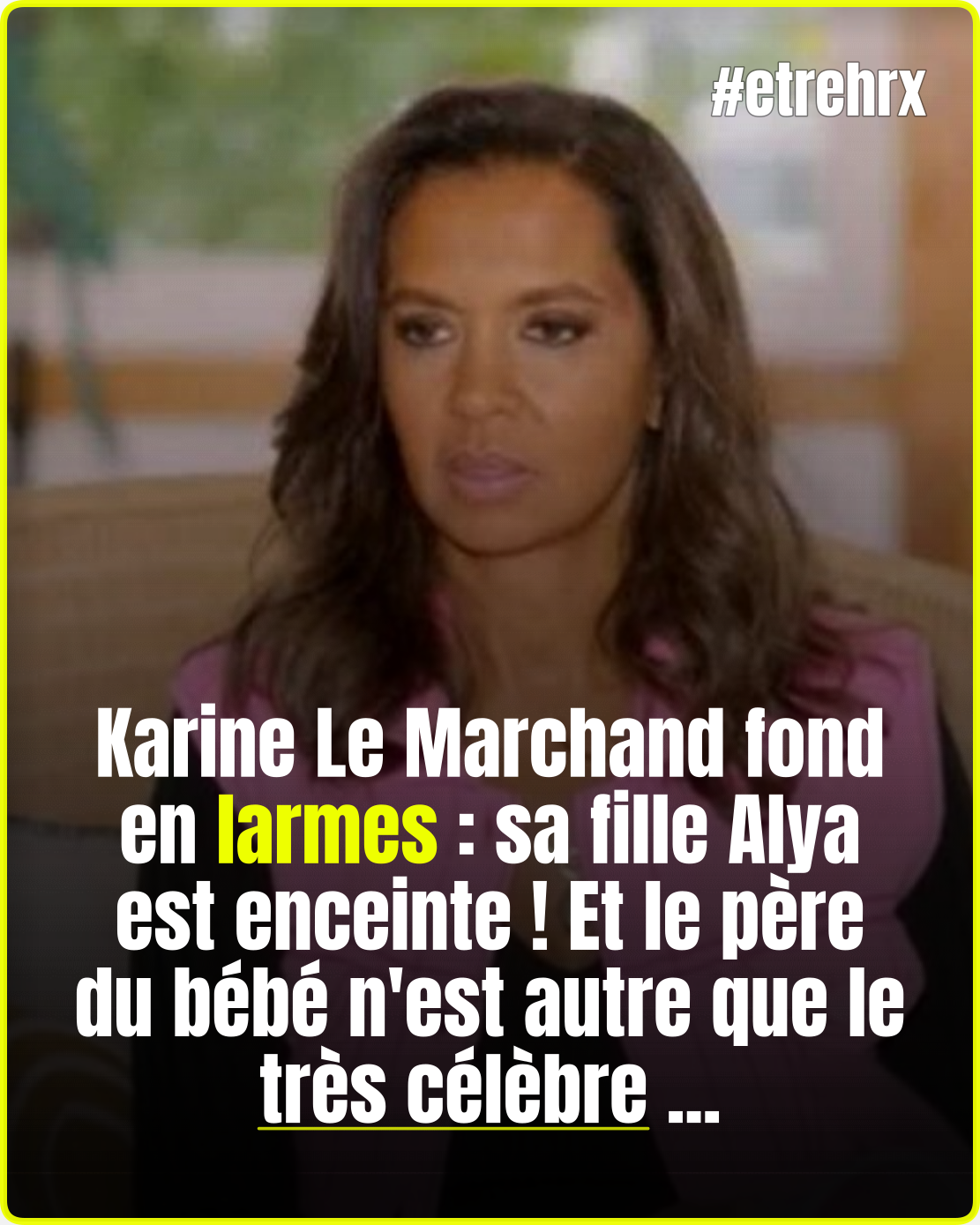 Karine Le Marchand poste une rare photo avec sa fille Alya pour une occasion très spéciale