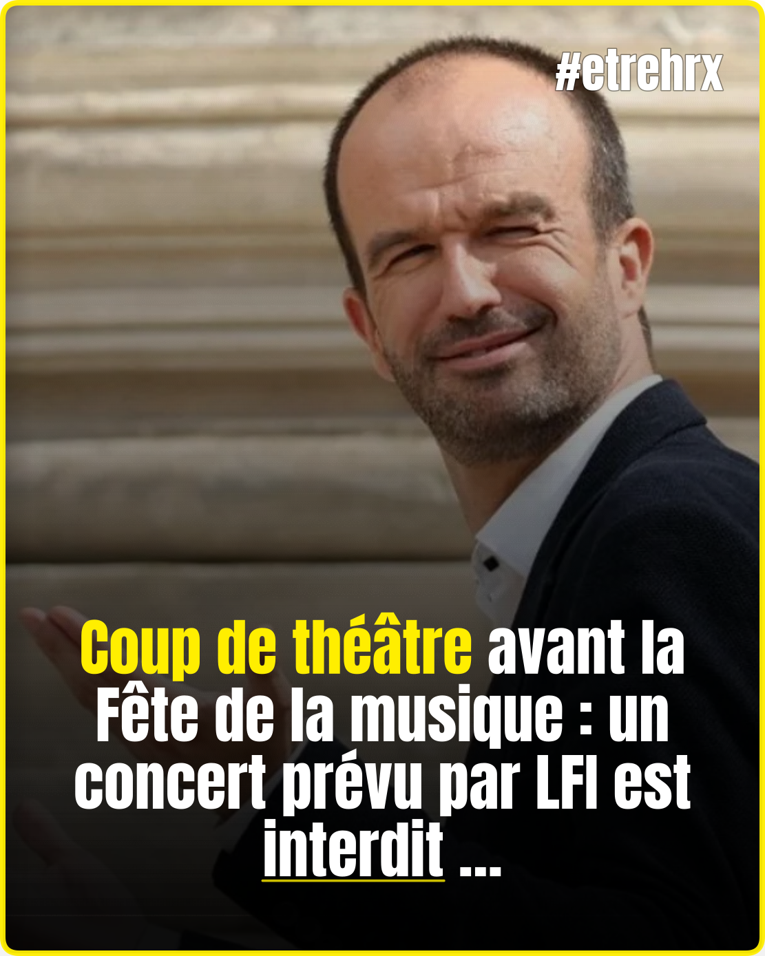 Fête de la musique : le concert de LFI interdit par la préfecture de police, un recours prévu