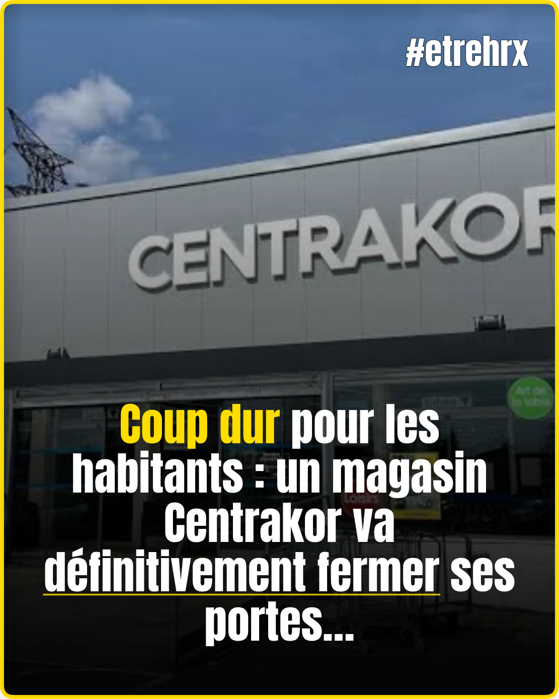 Centrakor, c&rsquo;est fini : le magasin ferme définitivement ses portes dans cette ville de la Basse-Loire