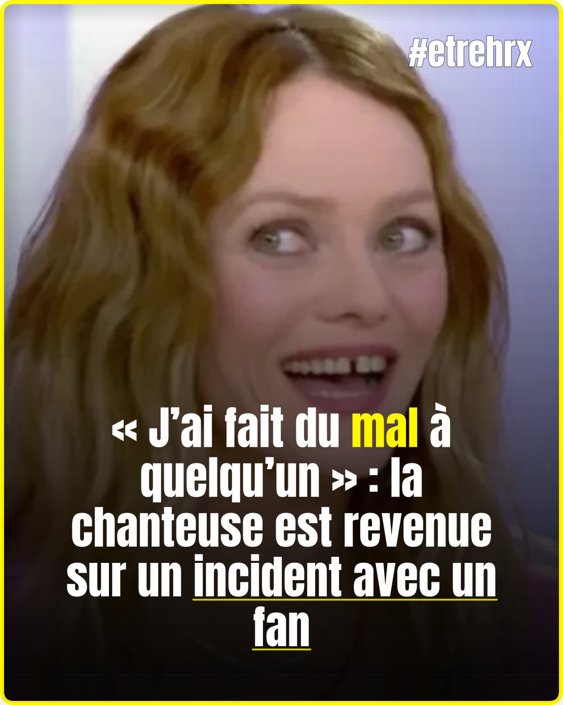 « J&rsquo;ai fait du mal à quelqu&rsquo;un » : Vanessa Paradis évoque un incident avec un fan survenu à l&rsquo;un de ses concerts