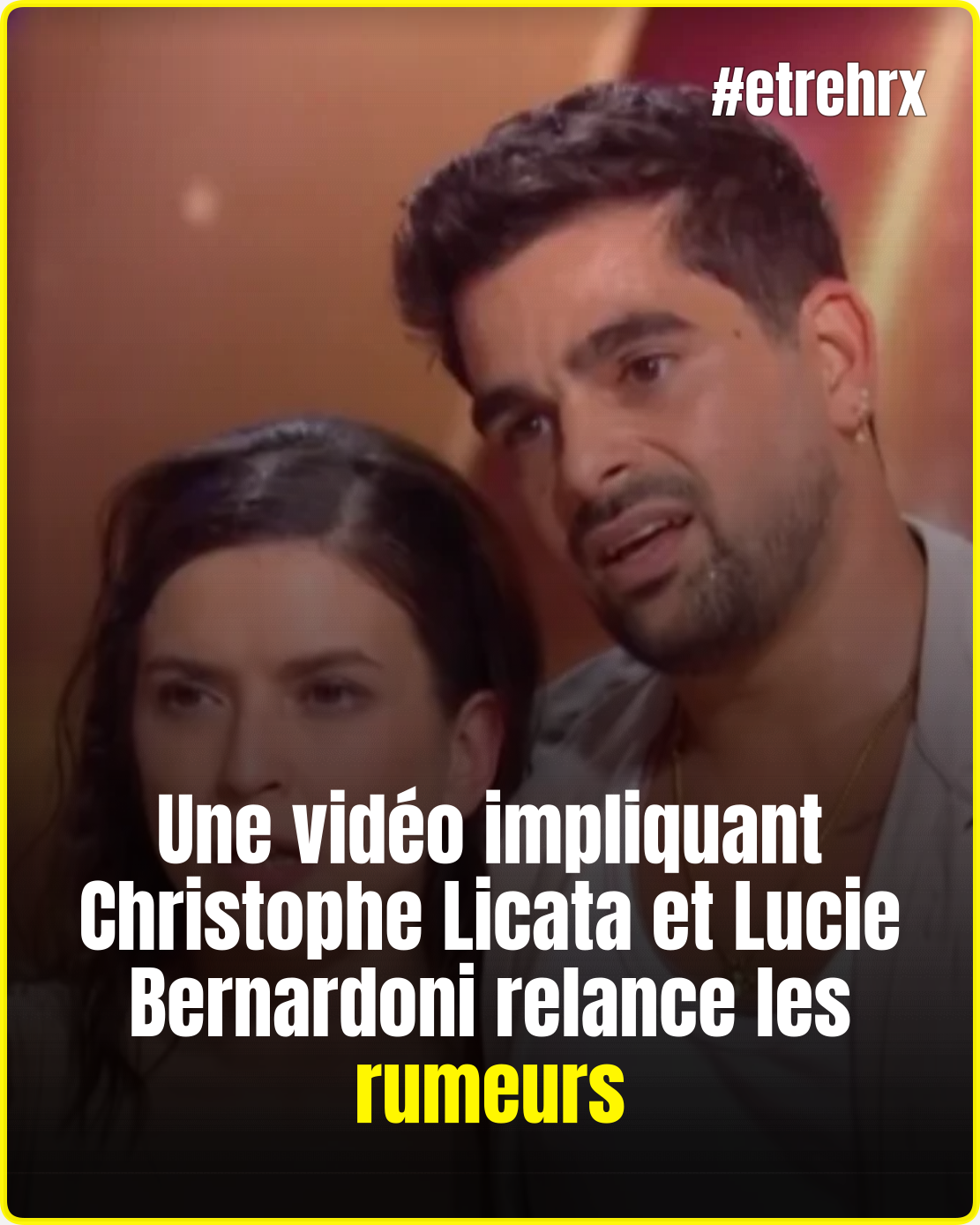 « Il dormait chez elle » : Christophe Licata quitte sa femme pour Lucie Bernardoni, la vidéo choc !