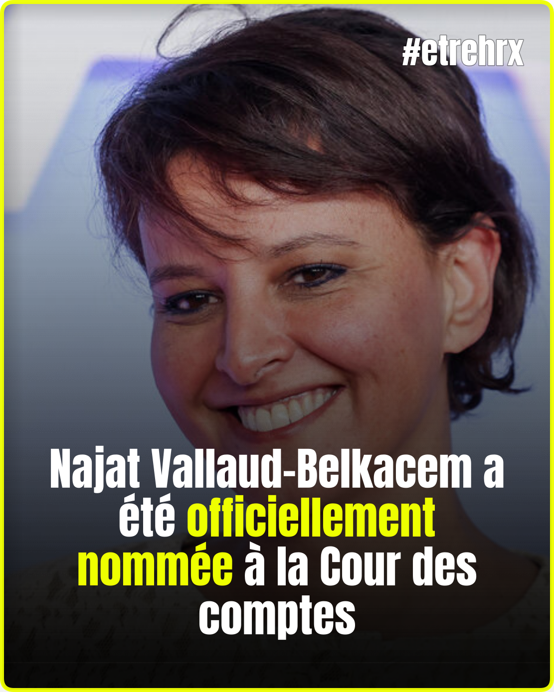 Le Conseil d’État valide la nomination de Najat Vallaud-Belkacem à la Cour des comptes