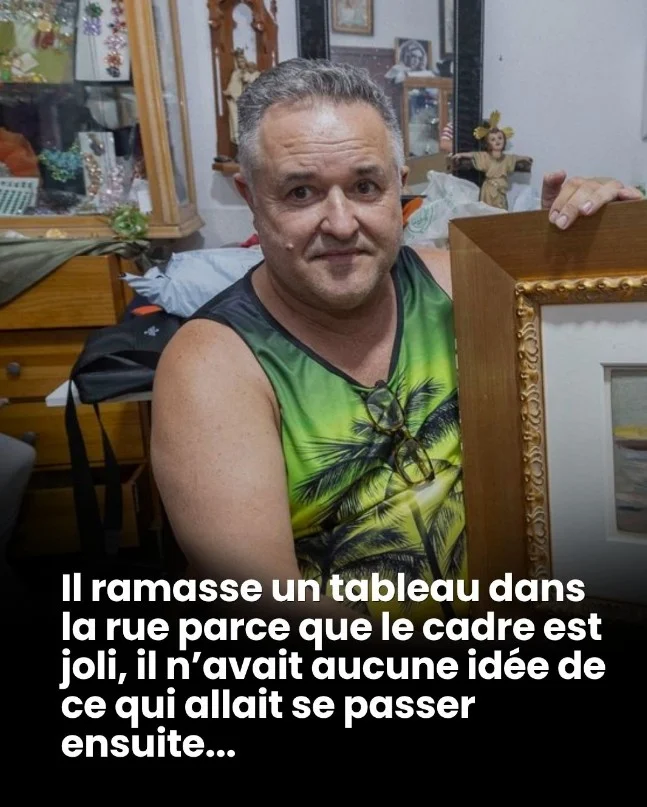 Il ramasse un tableau dans la rue parce que le cadre est joli : l’œuvre est en fait une toile de maître estimée à...