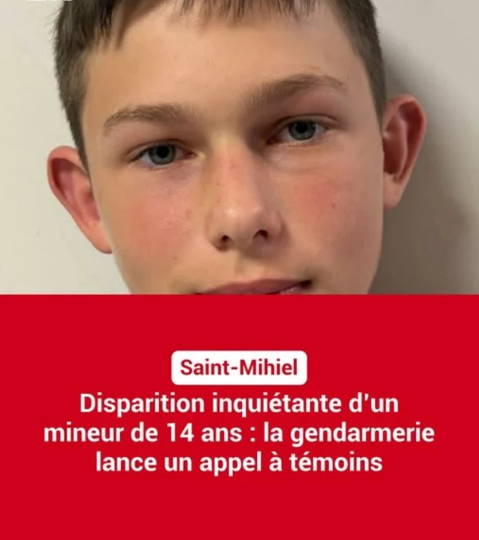 Disparition inquiétante d’un mineur de 14 ans : la gendarmerie lance un