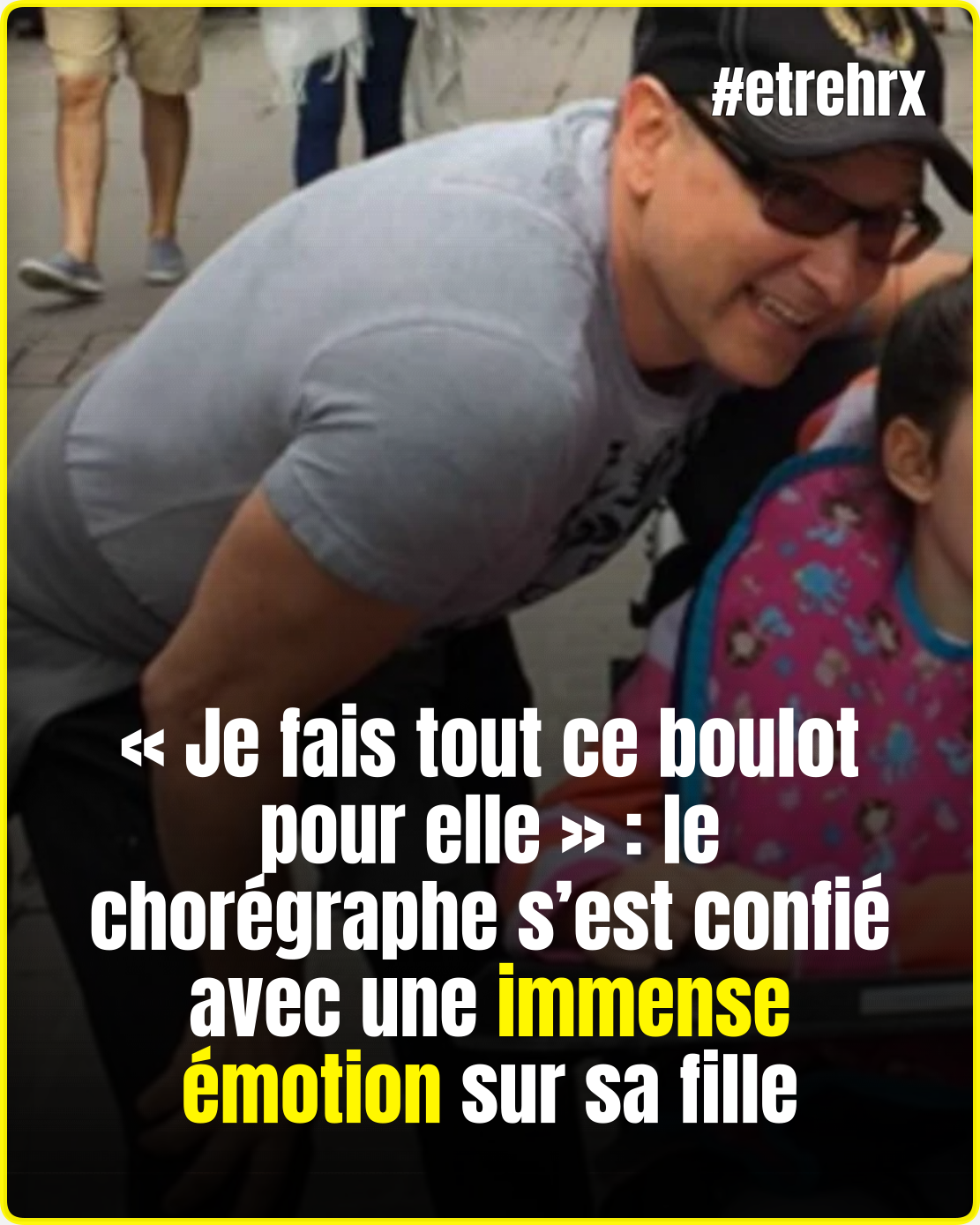 Ému aux larmes, Jean-Marc Généreux évoque sa fille Francesca atteinte du syndrome de Rett : « Je fais tout ce boulot pour elle »