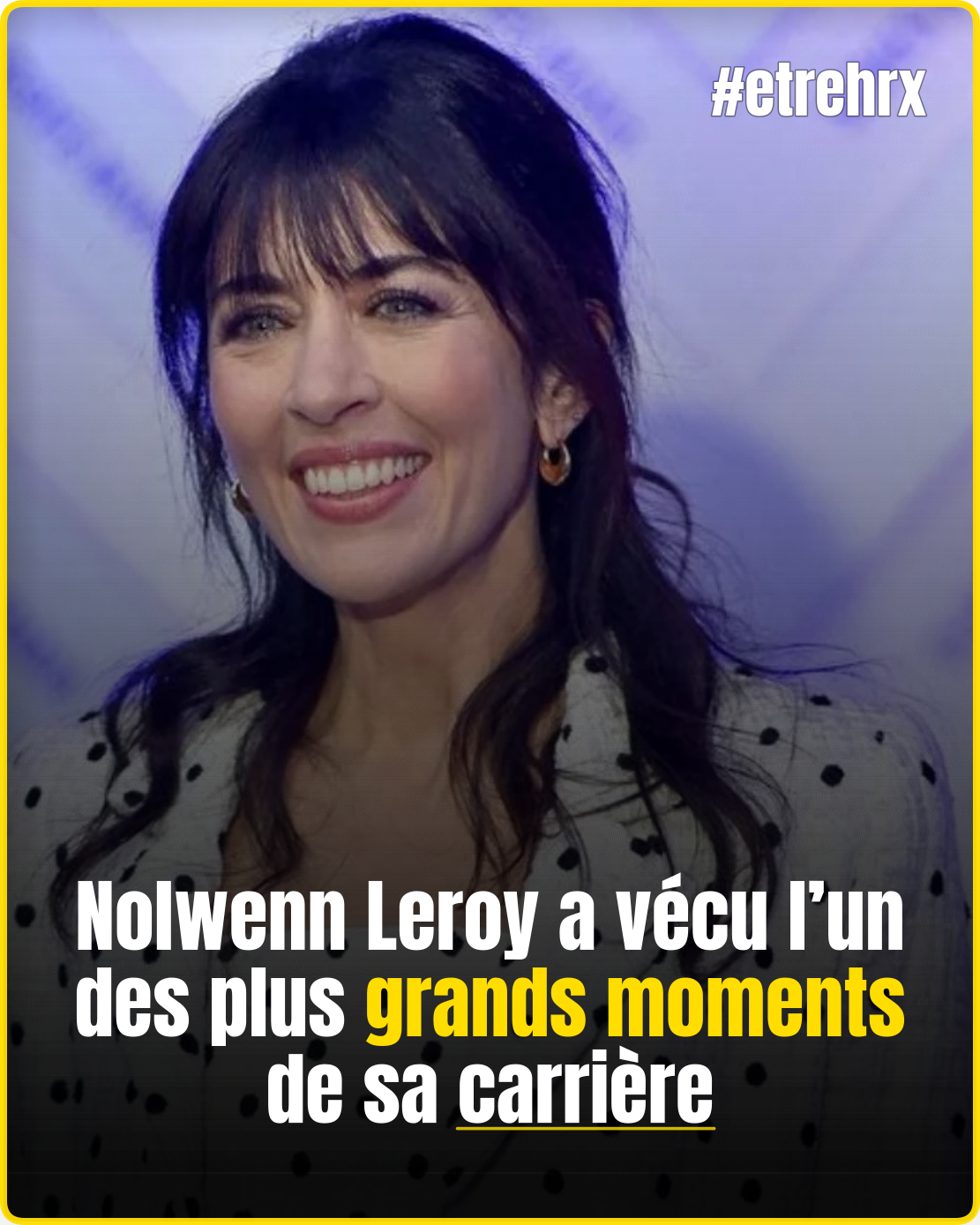 Nolwenn Leroy a reçu la légion d’honneur ce 29 juin