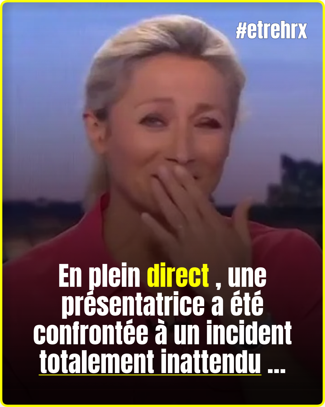 Une présentatrice victime d&rsquo;un gros incident en plein journal