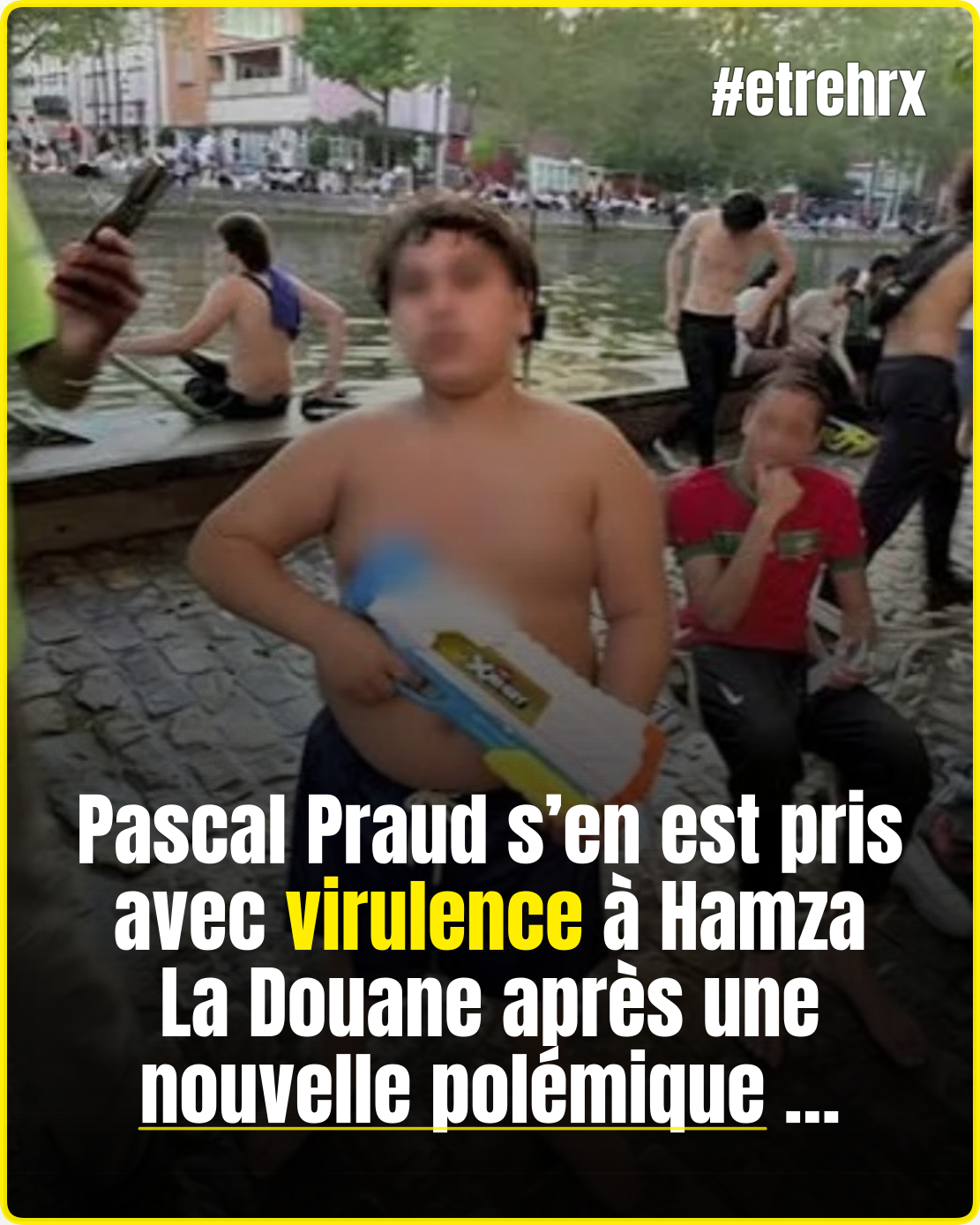 Hamza La Douane : « Tu ARRÊTES tes conneries ! » Pascal Praud monte au créneau, ulcéré par la terreur du Canal Saint-Martin
