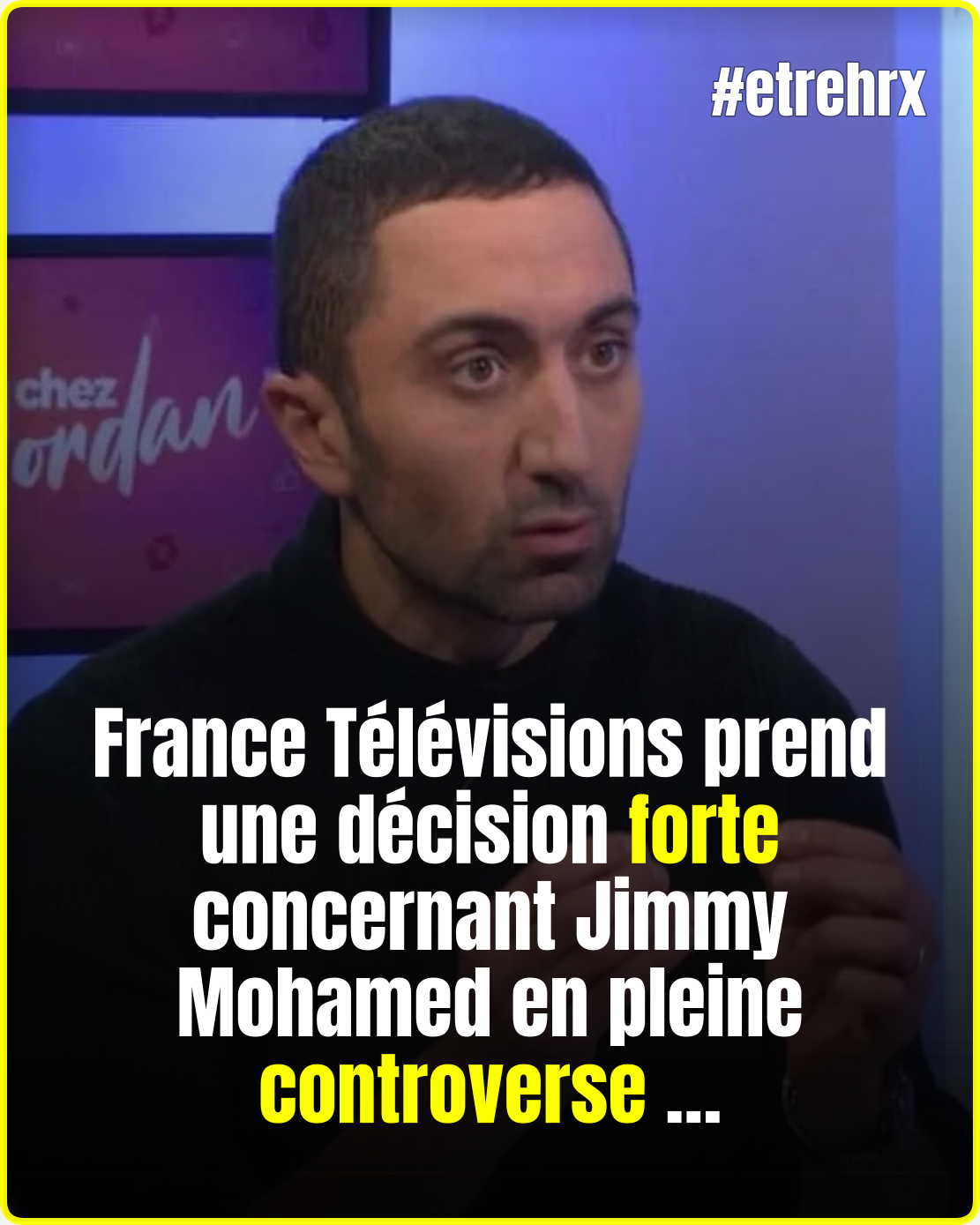 France Télévisions annonce la « mise en retrait temporaire » du médecin Jimmy Mohamed