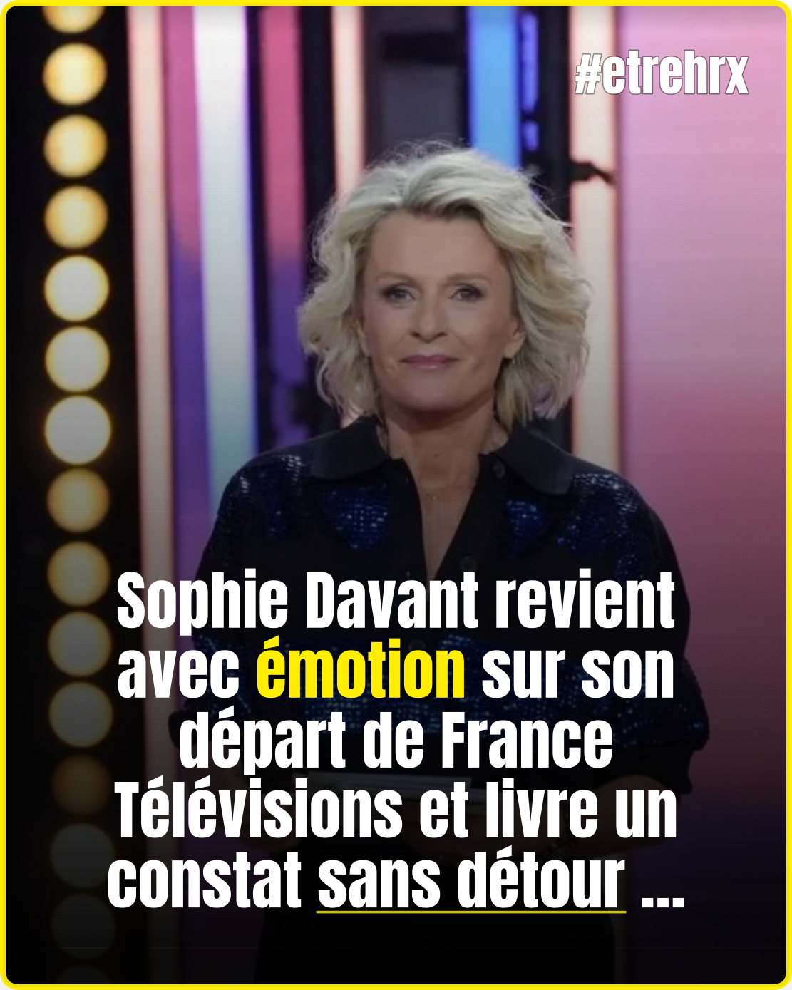 “Comme un meuble qu&rsquo;on ne regarde plus” : Sophie Davant revient sur son départ de France Télévisions