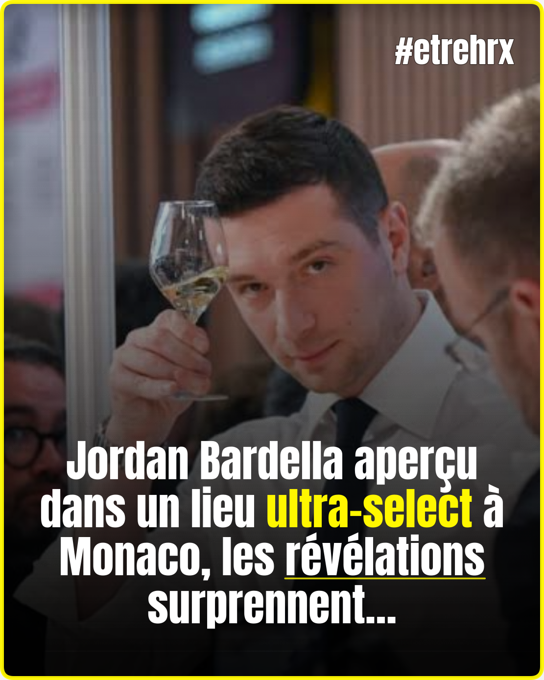 Jordan Bardella aperçu aux côtés de Maria Carolina dans un cadre très luxueux…