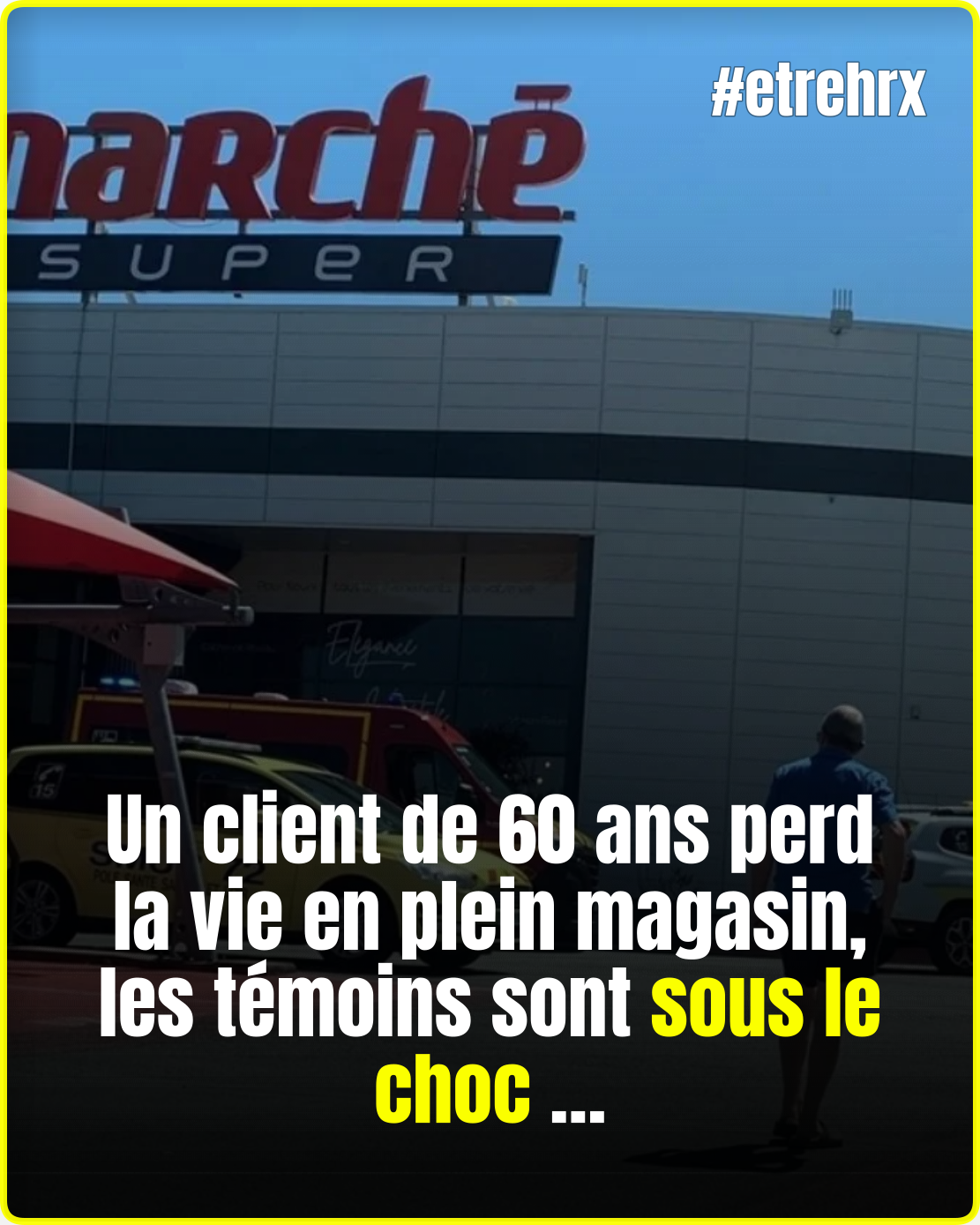 Une simple sortie au supermarché tourne au drame dans le sud de la Sarthe…