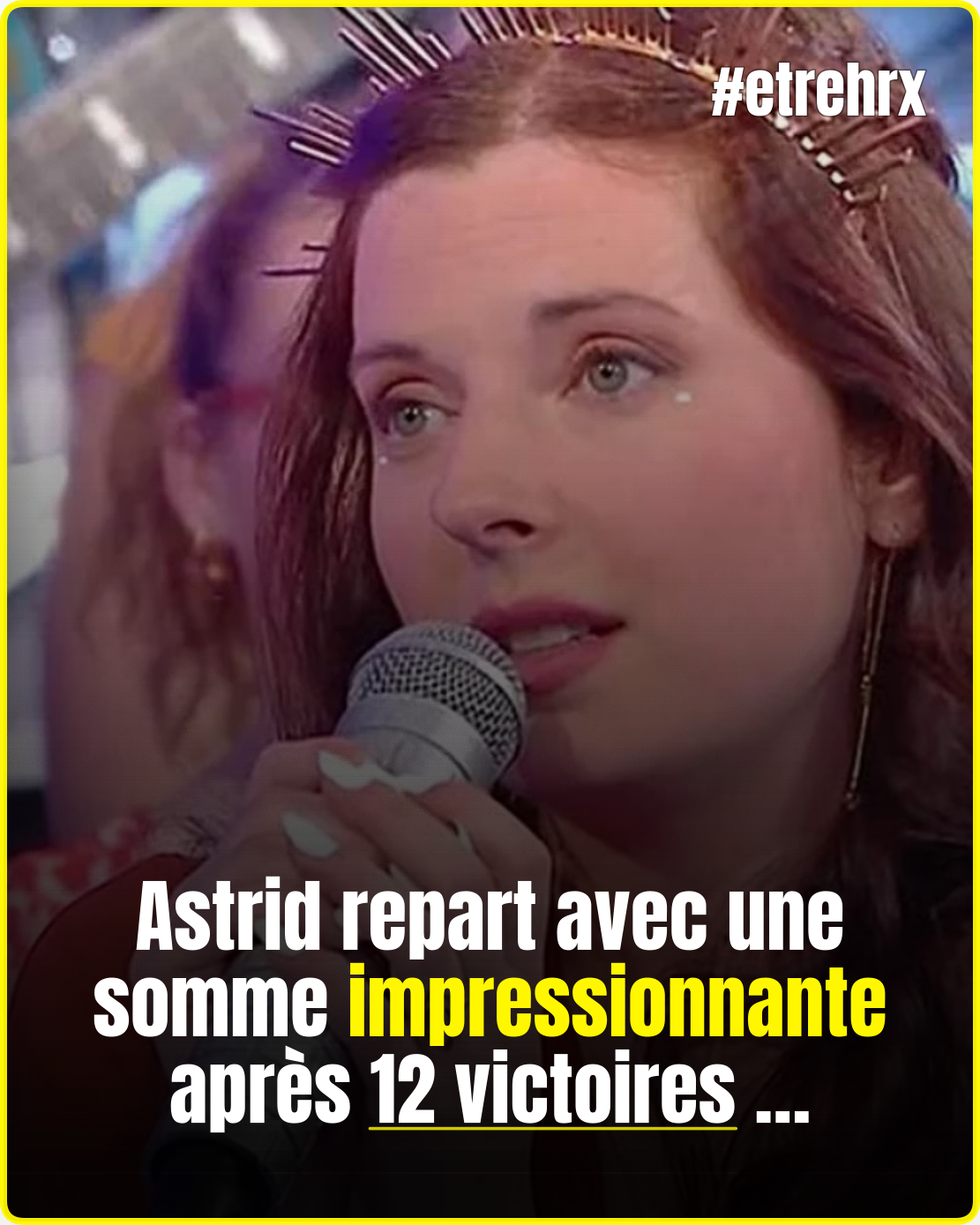 Éliminée du jeu de Nagui, mais le montant qu\'Astrid empoche surprend…