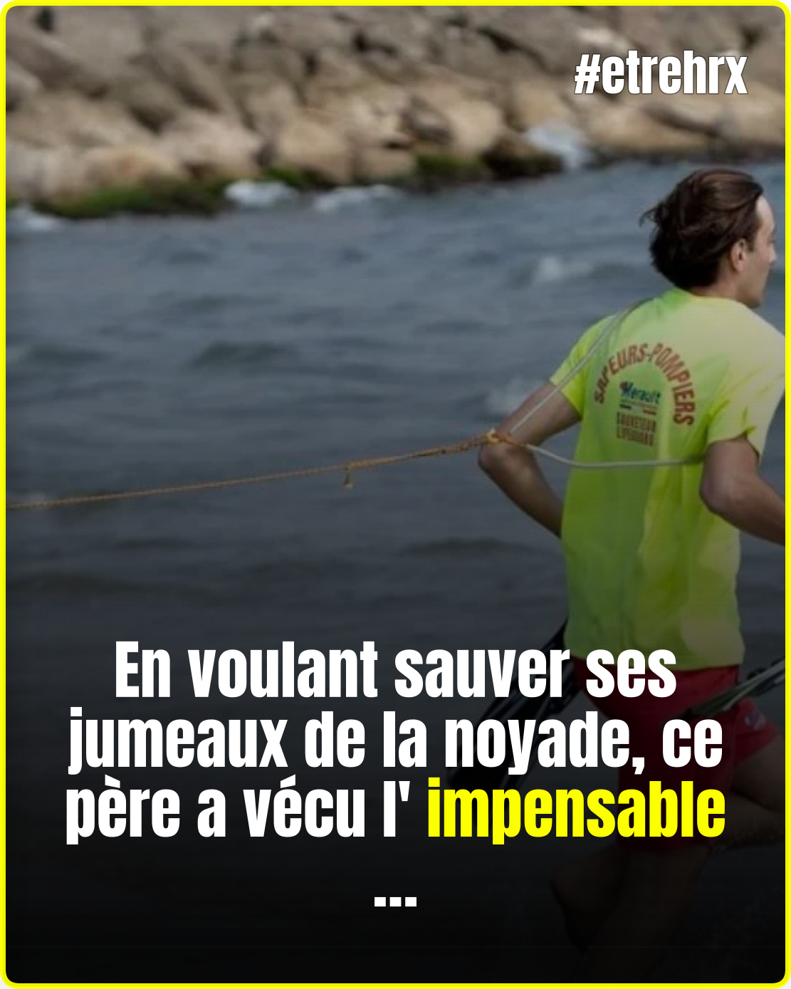 Un père se jette à l\'eau pour sauver ses enfants… la suite est déchirante…