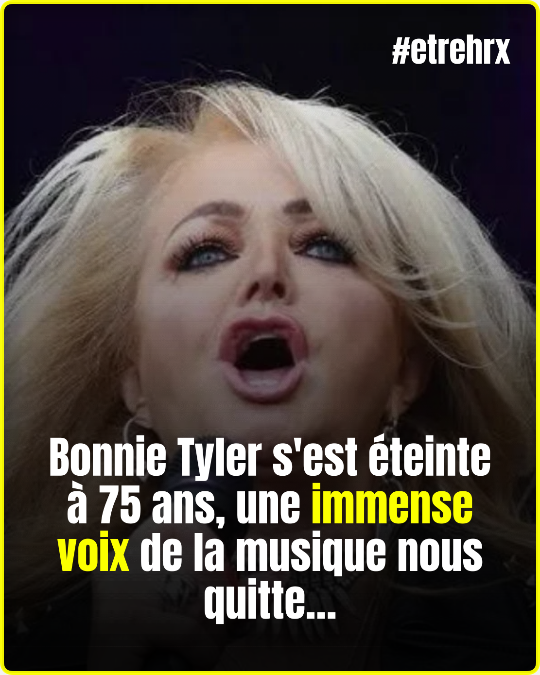 La chanteuse de légendaires tubes s\'est éteinte à l\'âge de 75 ans…