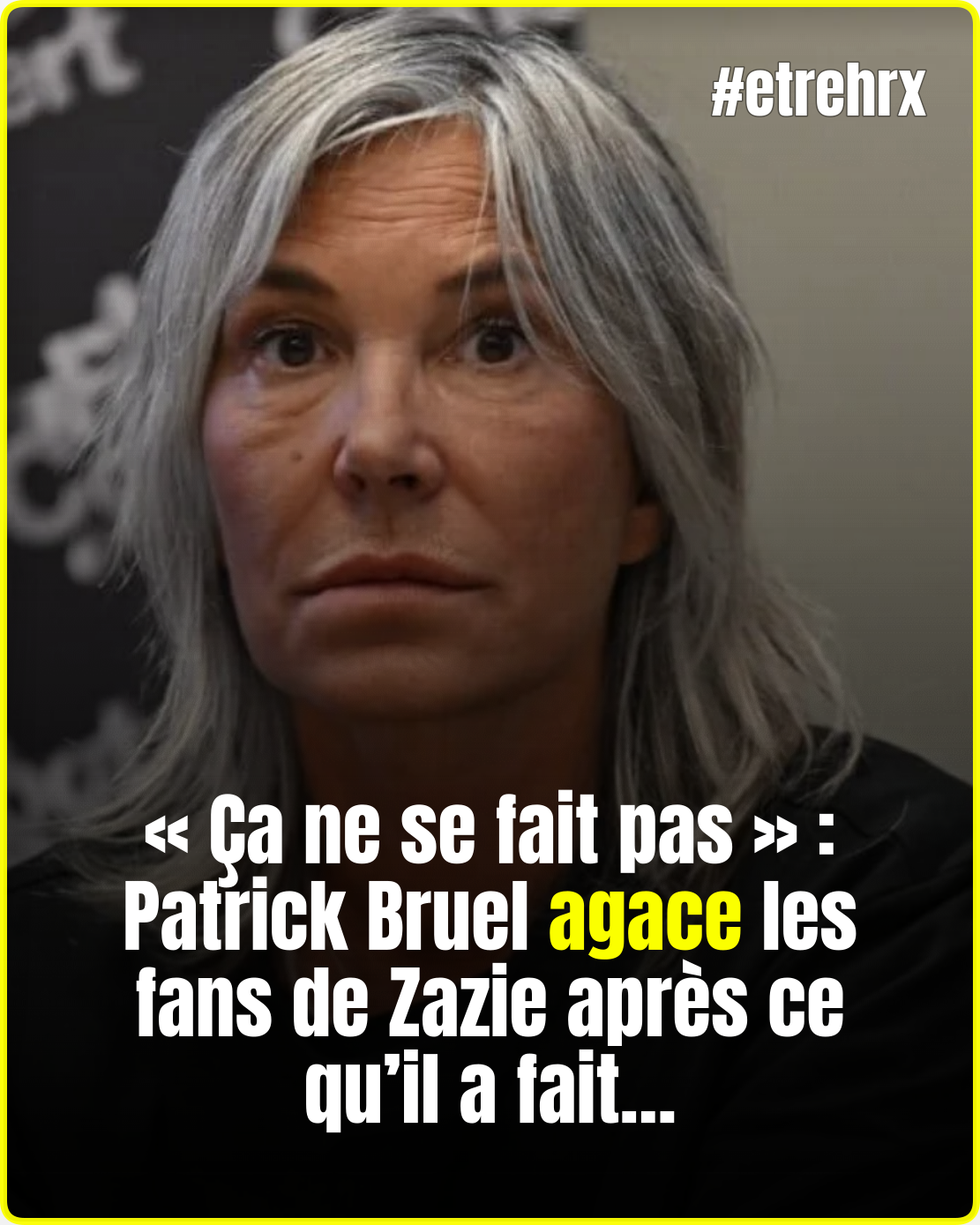 Patrick Bruel vivement critiqué par les fans de Zazie… son geste ne passe pas du tout…