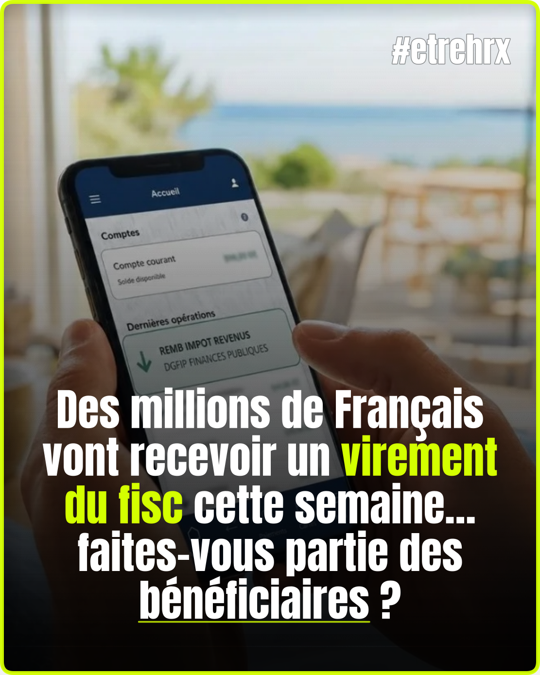 Un virement du fisc arrive sur les comptes de millions de Français… vérifiez si vous êtes concerné…