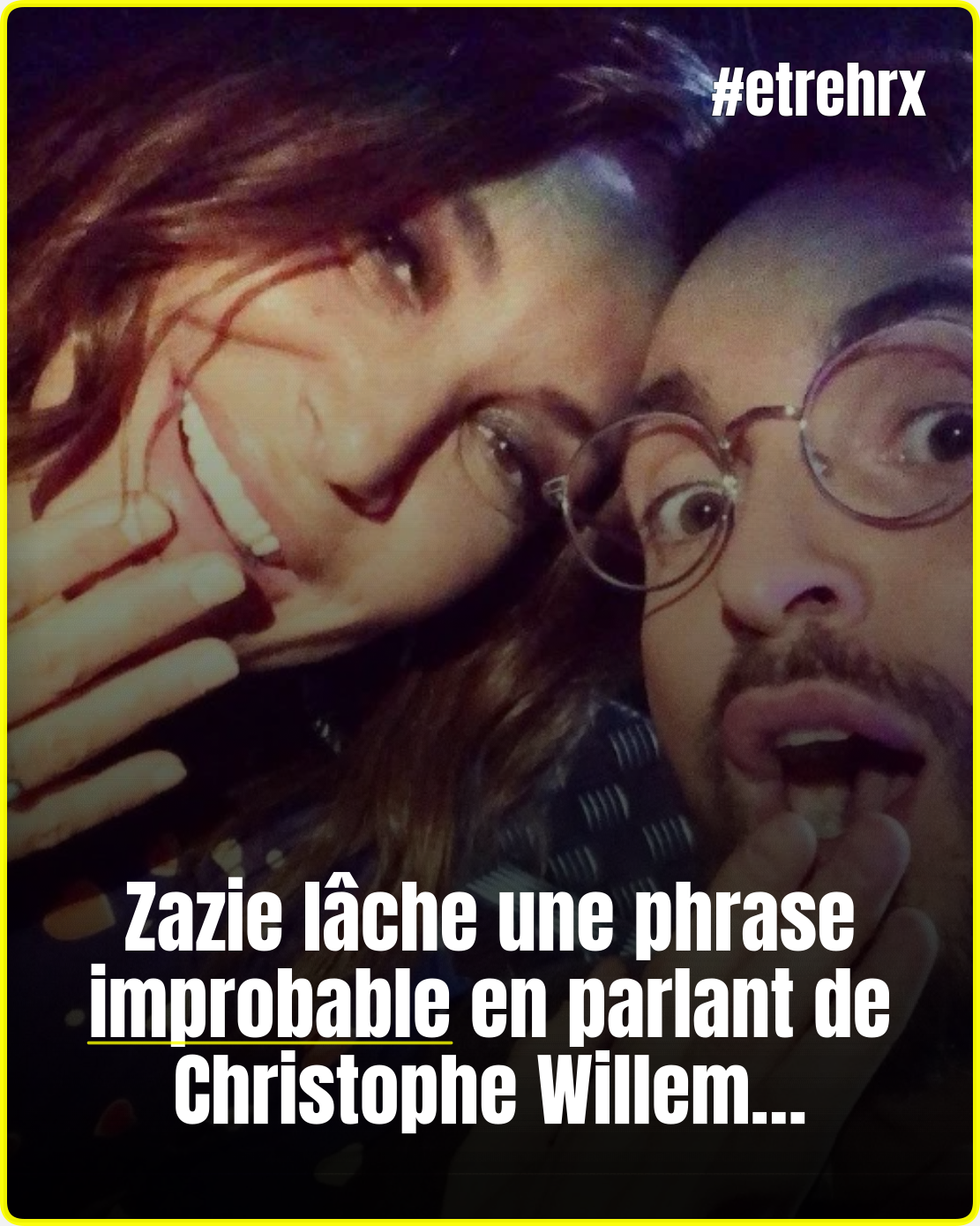 La surprenante déclaration de Zazie sur Christophe Willem intrigue les internautes…