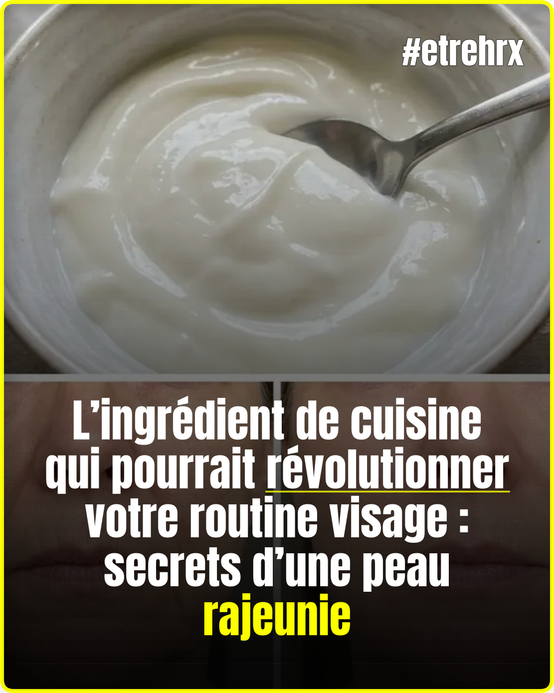 Cet ingrédient que vous avez peut-être déjà dans votre cuisine pourrait transformer votre routine visage…