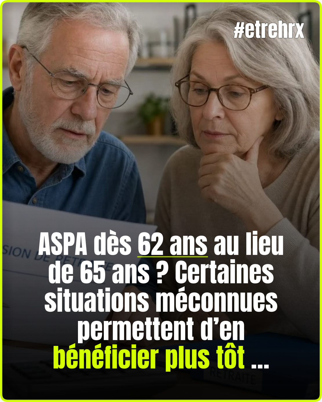 Minimum vieillesse : vous pourriez y avoir droit dès 62 ans sans le savoir… voici dans quels cas…