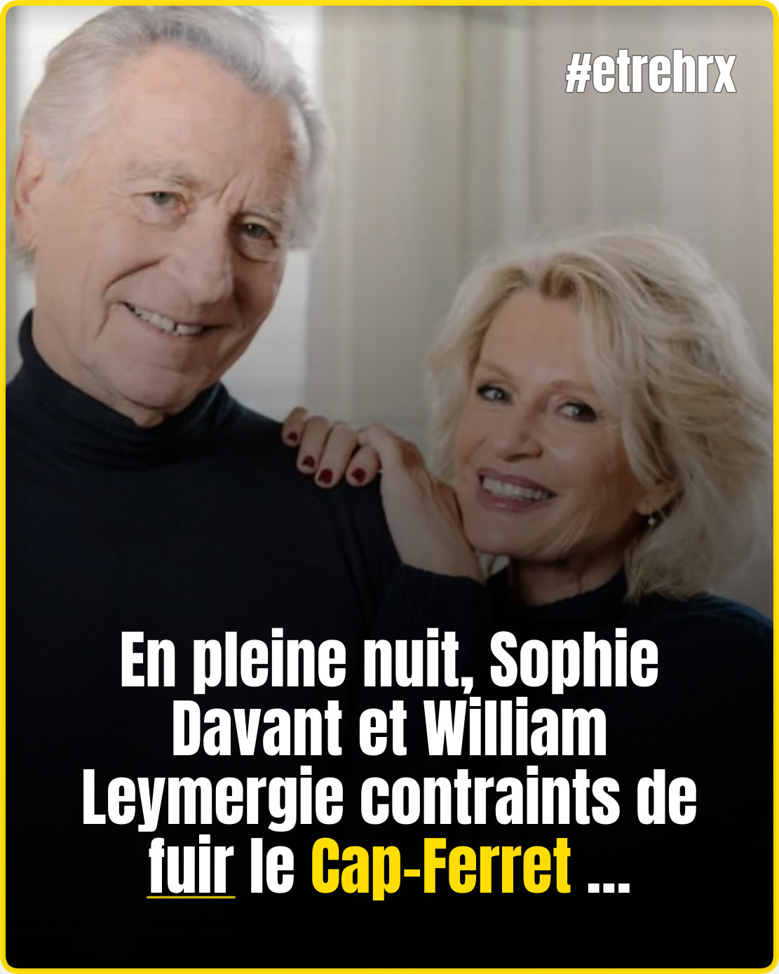 Sophie Davant évacuée en pleine nuit avec William Leymergie…