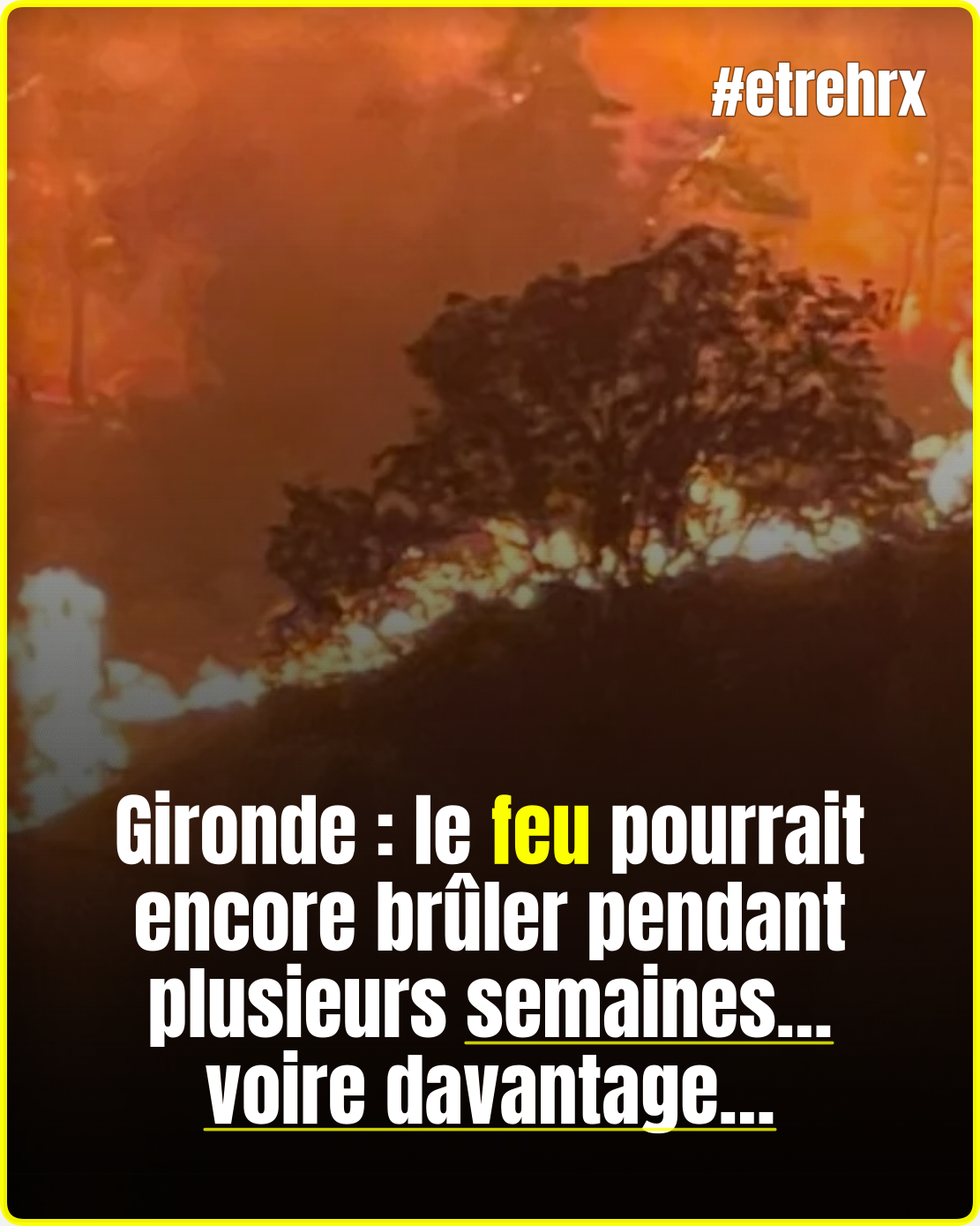 L’incendie en Gironde « va durer plusieurs semaines, voire plusieurs mois »