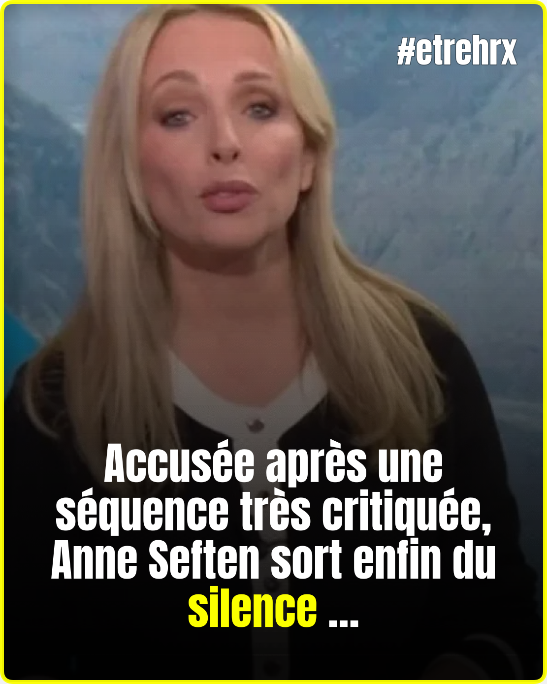 Anne Seften, accusée, avant son départ de BFMTV, d’avoir eu un fou