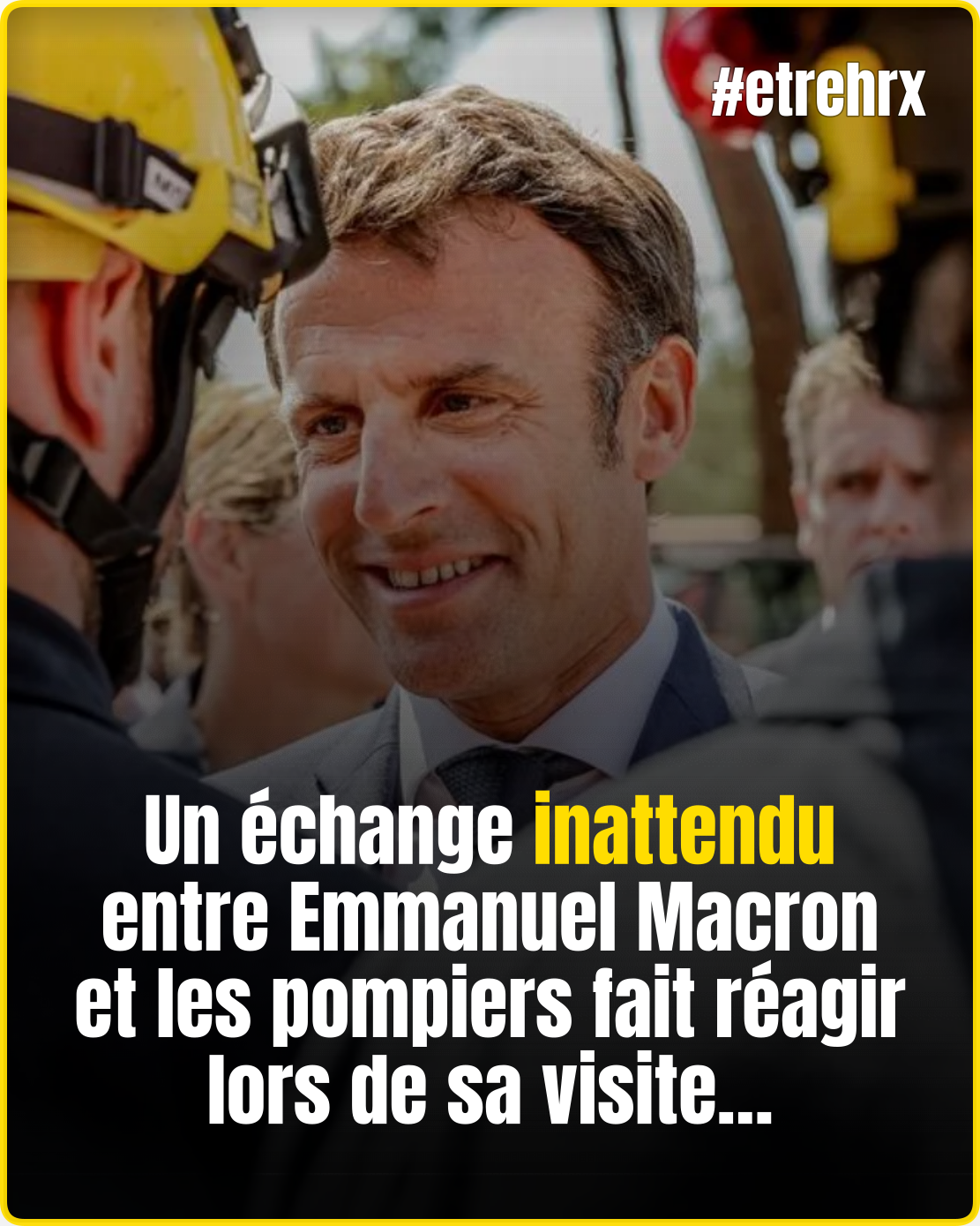 Incendies en Gironde : ce moment inattendu entre Emmanuel Macron et les