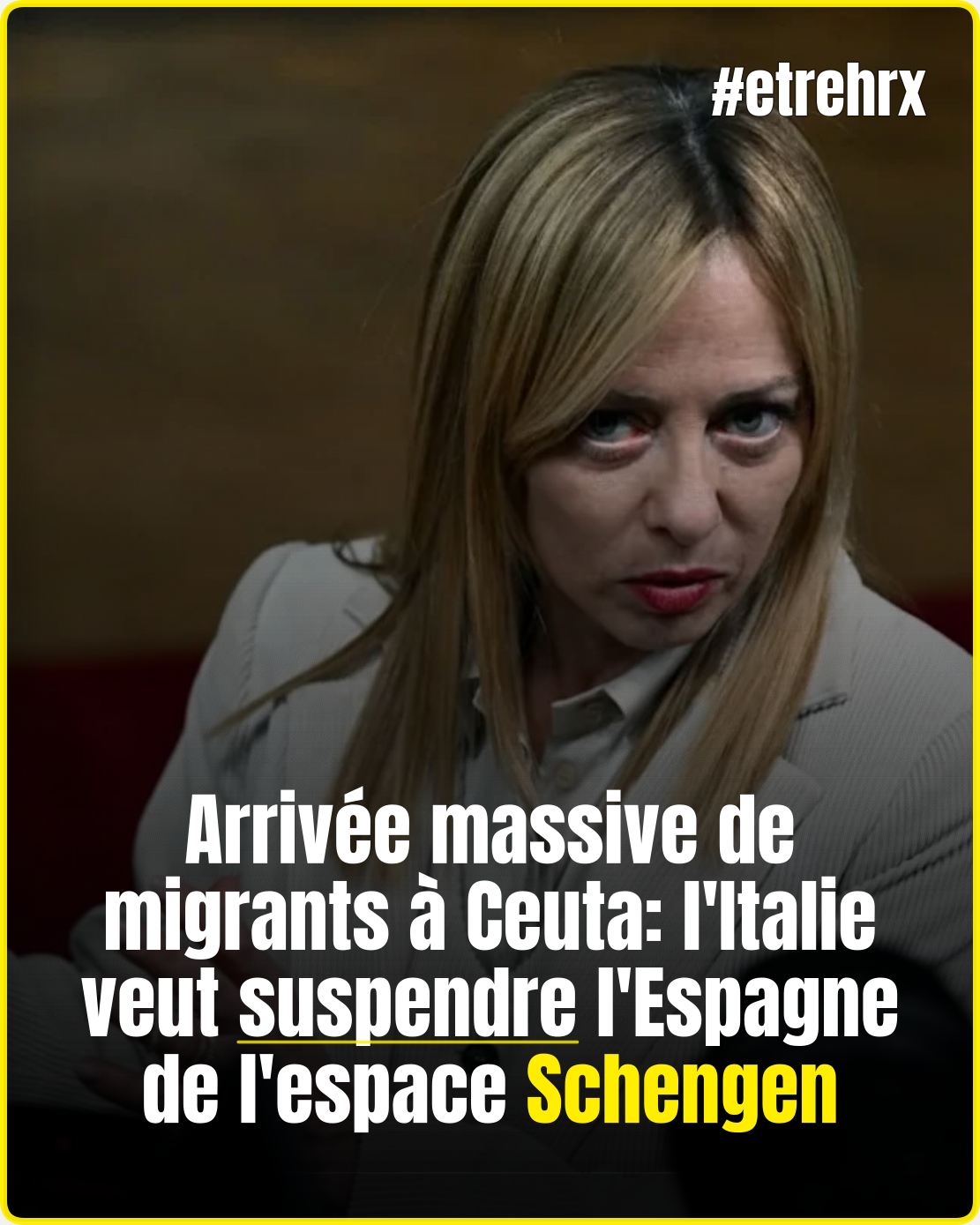 Arrivée massive de migrants à Ceuta: l’Italie veut suspendre l’Espagne de l’espace