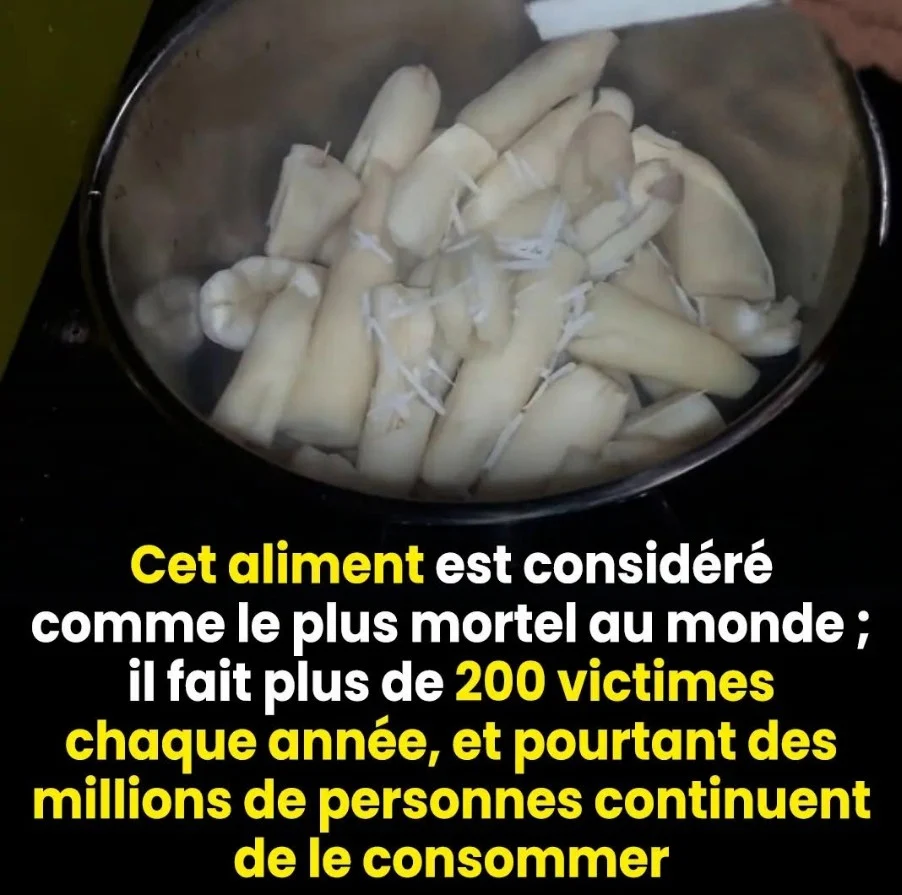 « L’aliment le plus mortel au monde » : 500 millions de