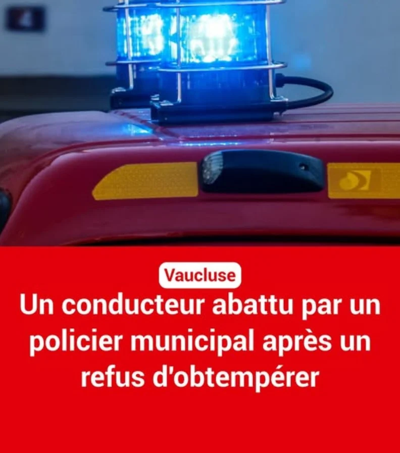 Refus d’obtempérer : l’intervention d’un policier municipal se termine de manière dramatique
