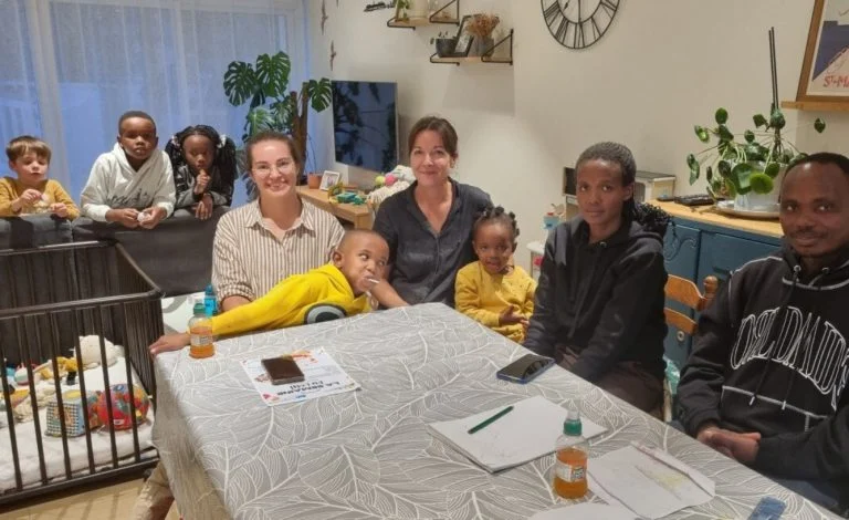 une famille de migrants (3)