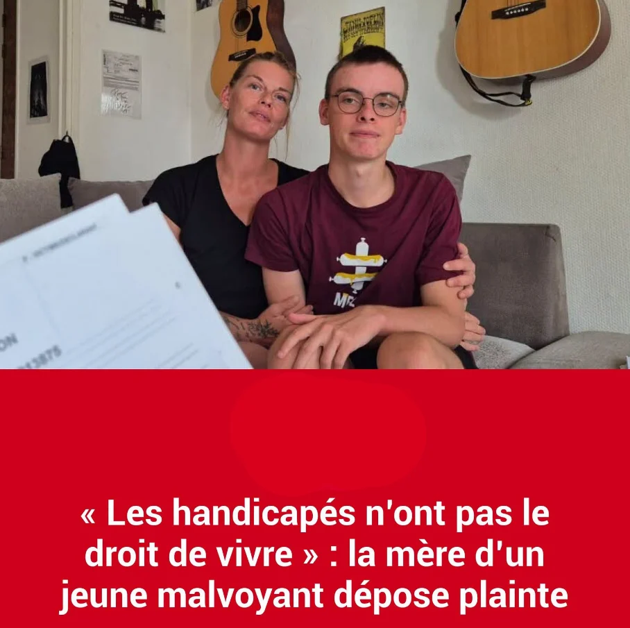 Un jeune malvoyant pris pour cible : ce que sa mère raconte l’a poussée à déposer plainte…