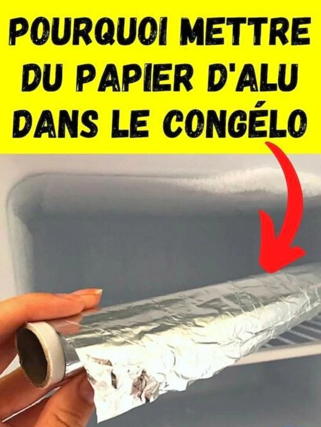 Congélateur : l’astuce méconnue du papier aluminium pour faire baisser votre facture